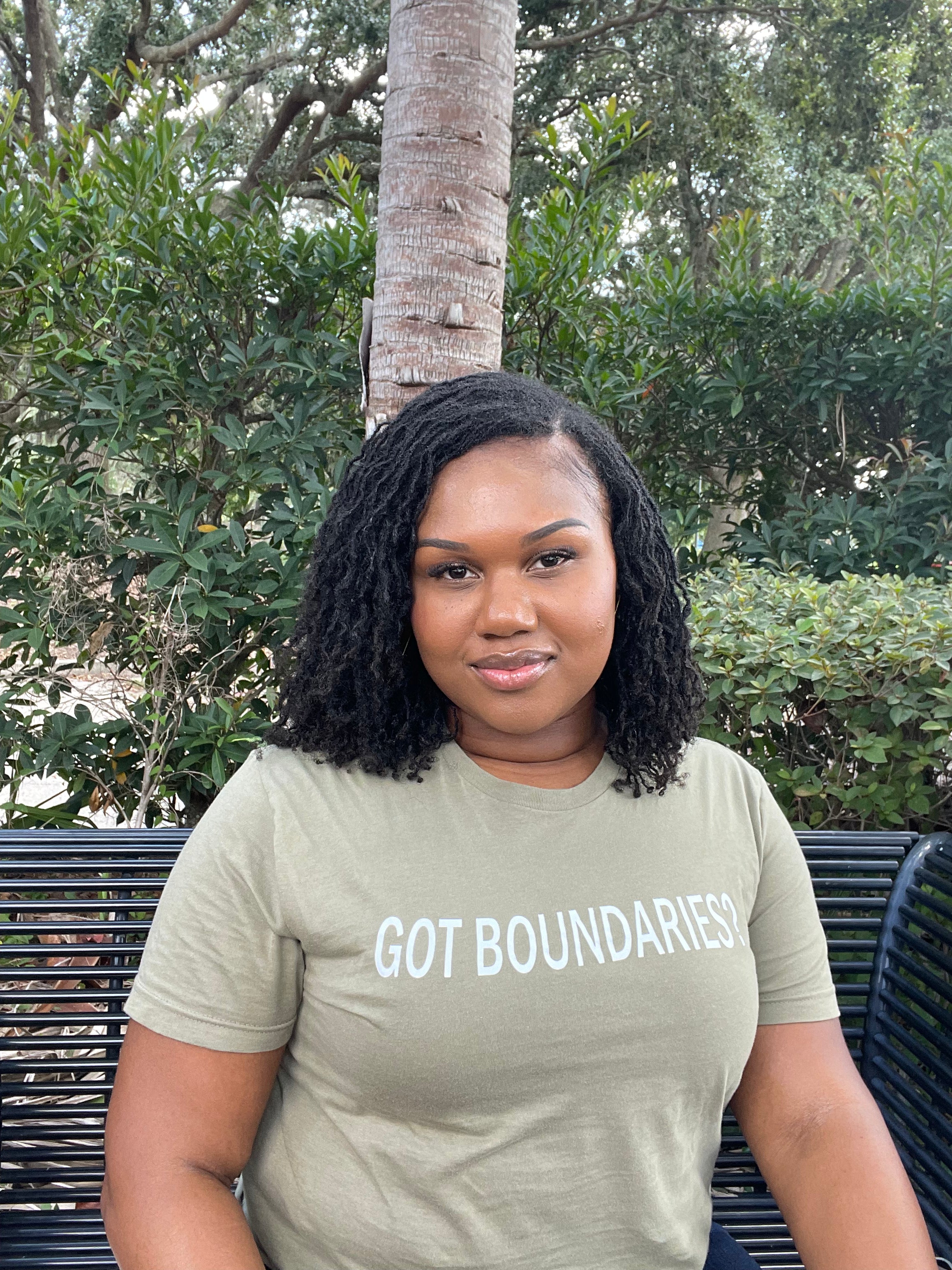 Sage Green Tee — “Rooted Grace”