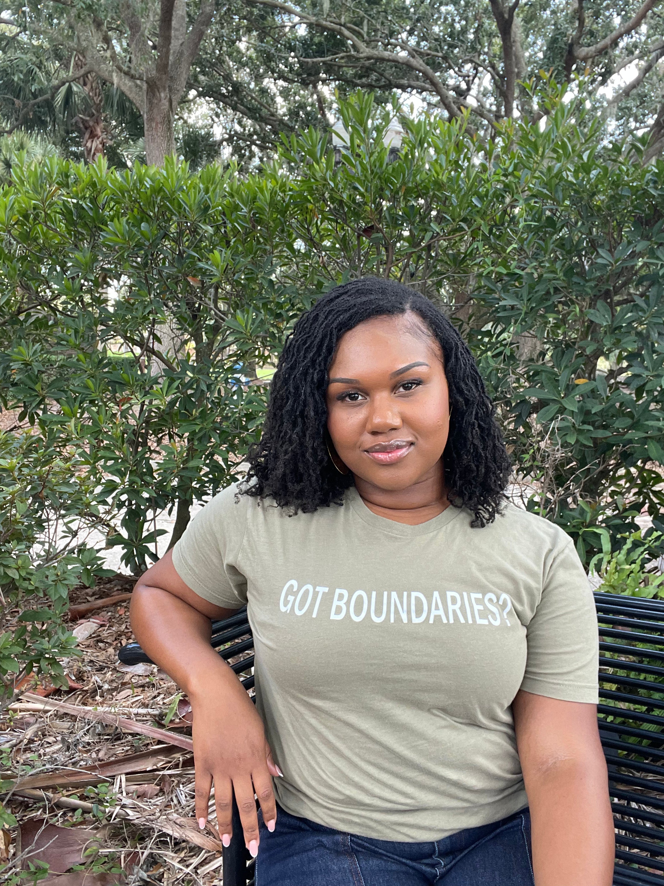 Sage Green Tee — “Rooted Grace”