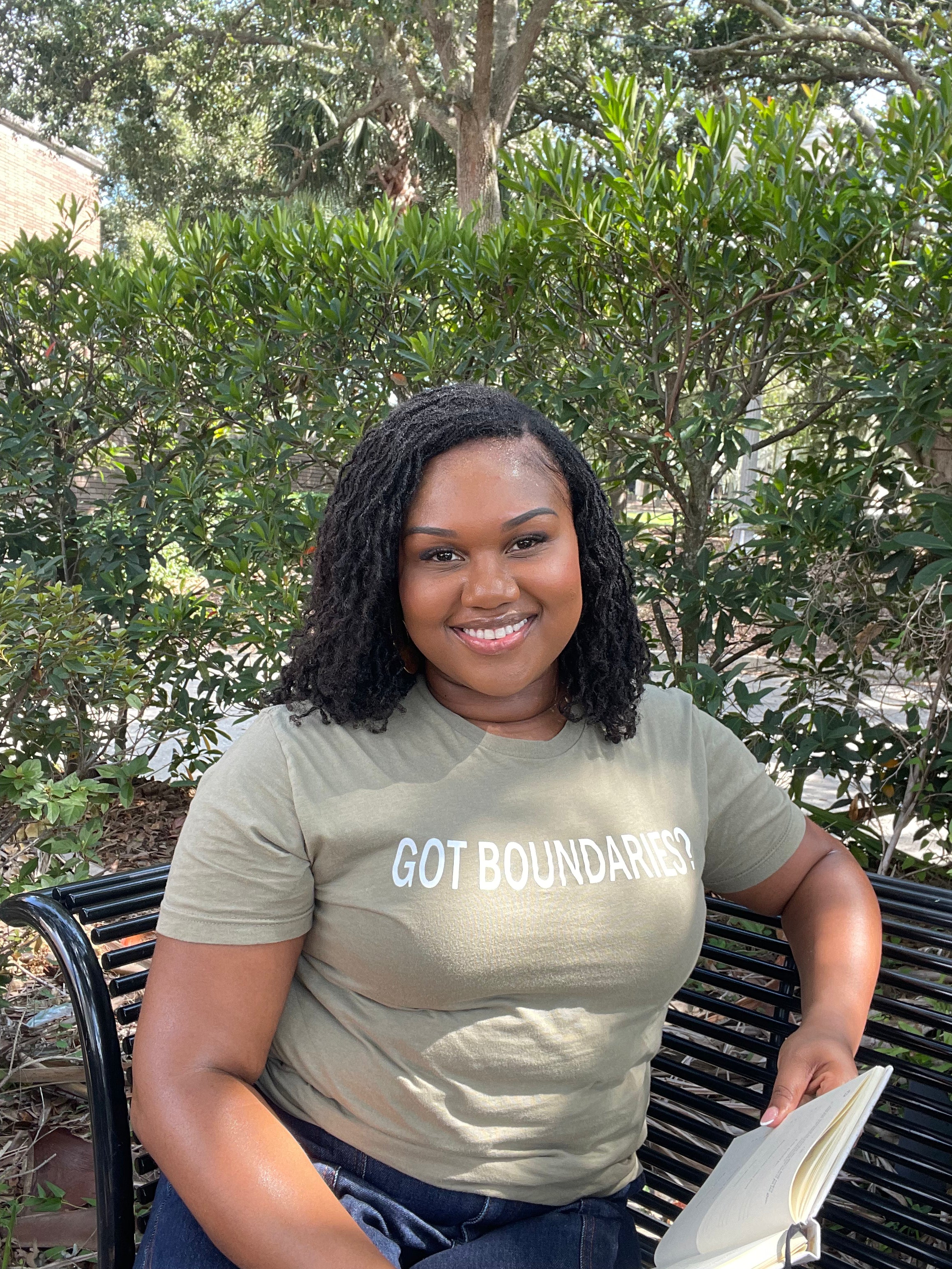 Sage Green Tee — “Rooted Grace”