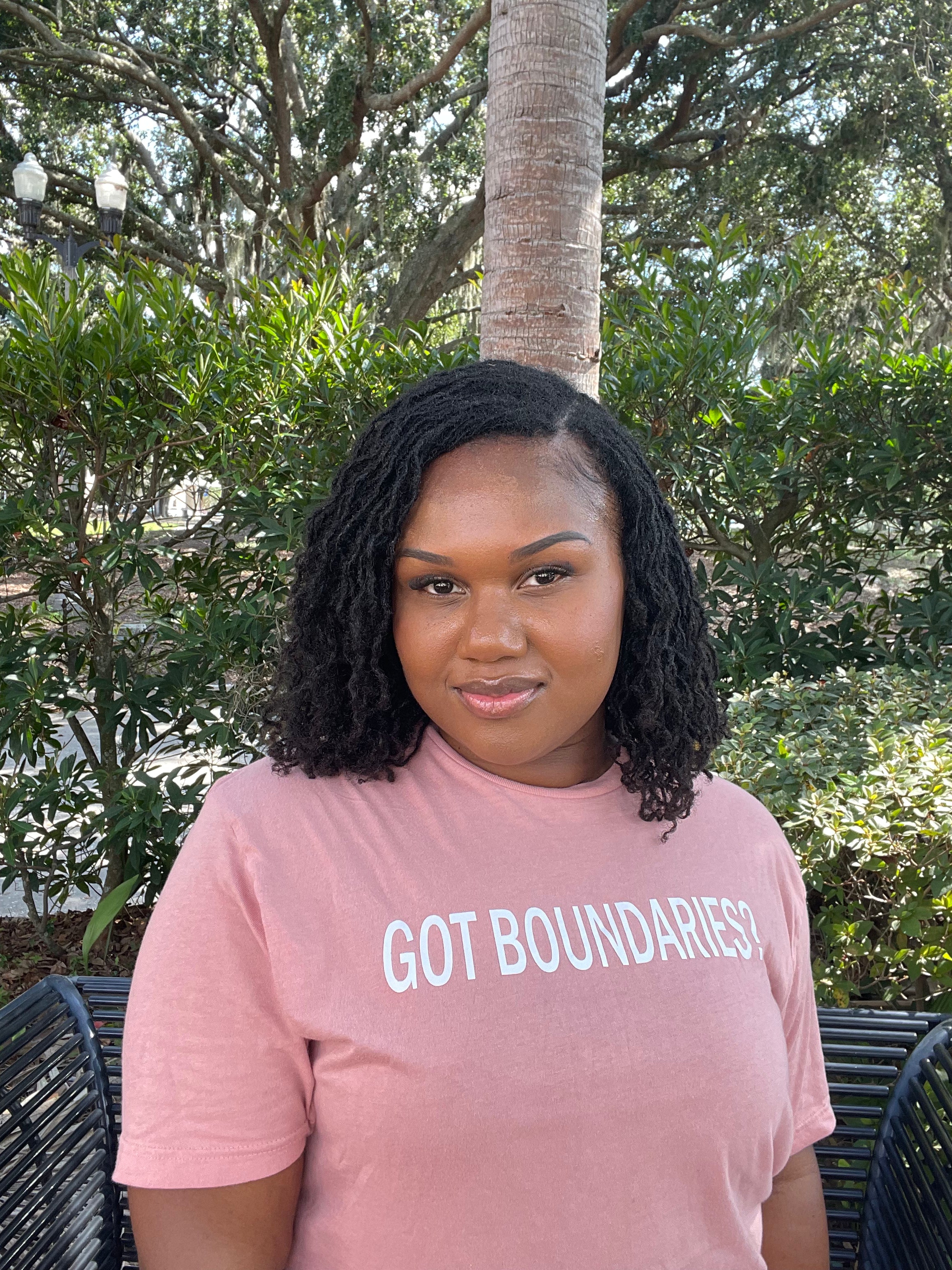 Blush Pink Tee — “Tender Power”