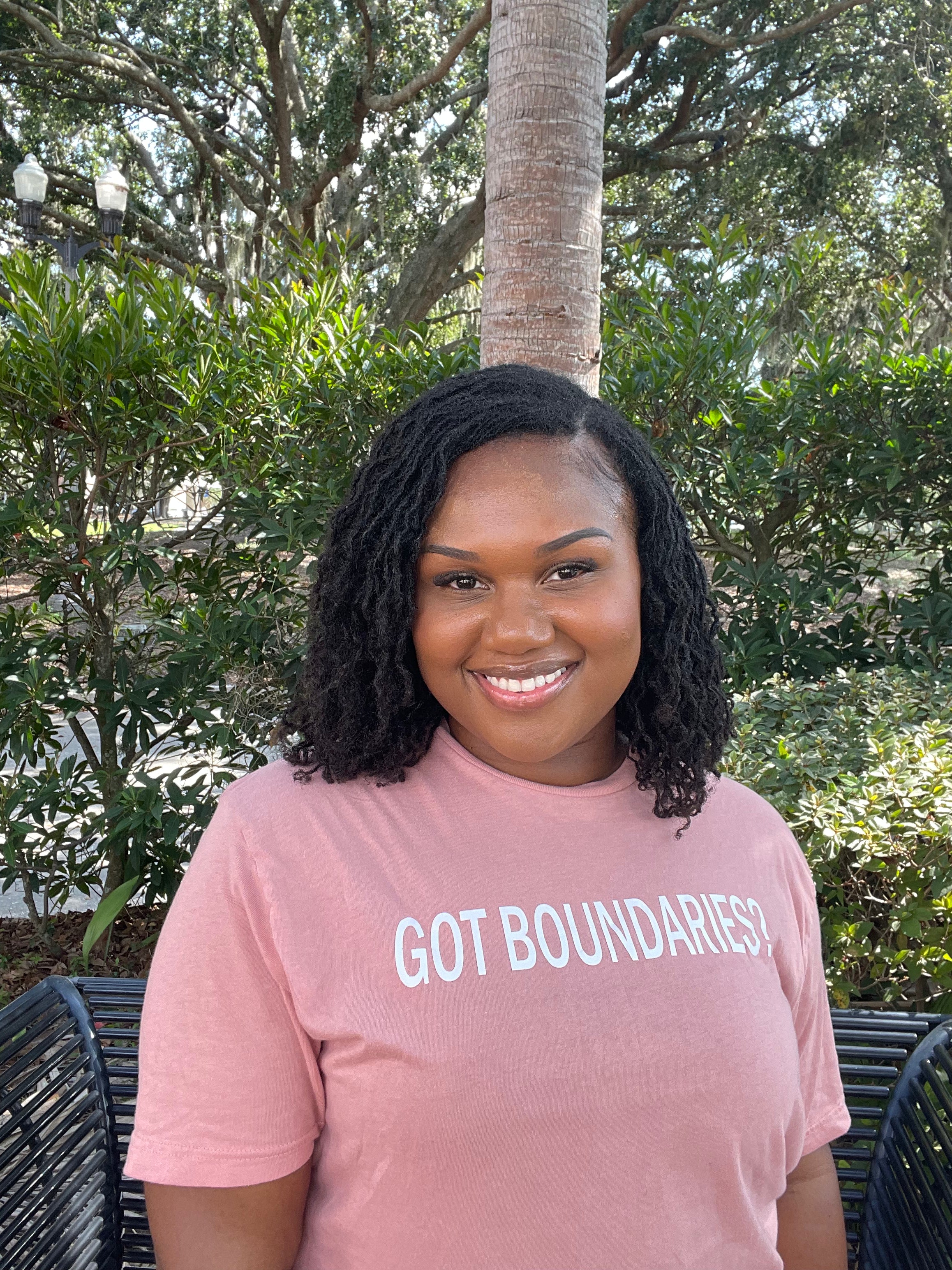 Blush Pink Tee — “Tender Power”