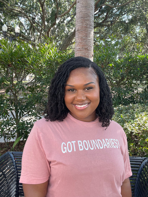 Blush Pink Tee — “Tender Power”